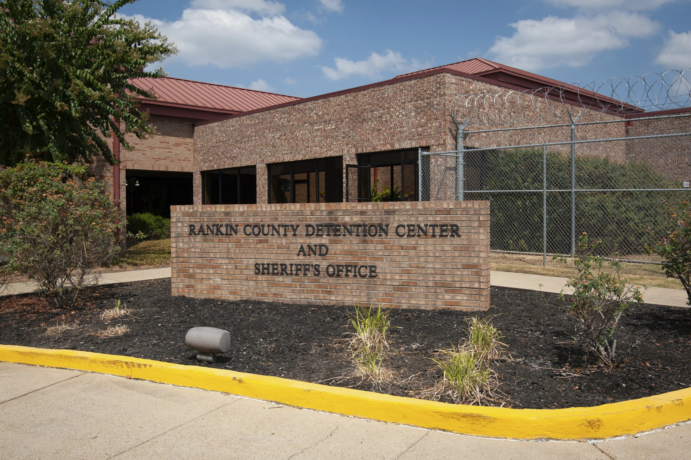The Rankin County Detention Center in Brandon, Miss. on Aug. 23, 2023. (Rory Doyle/The New York Times)