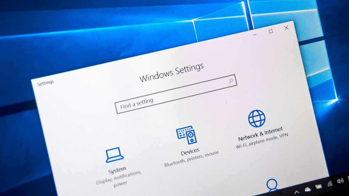 Windows 10 Settings. 