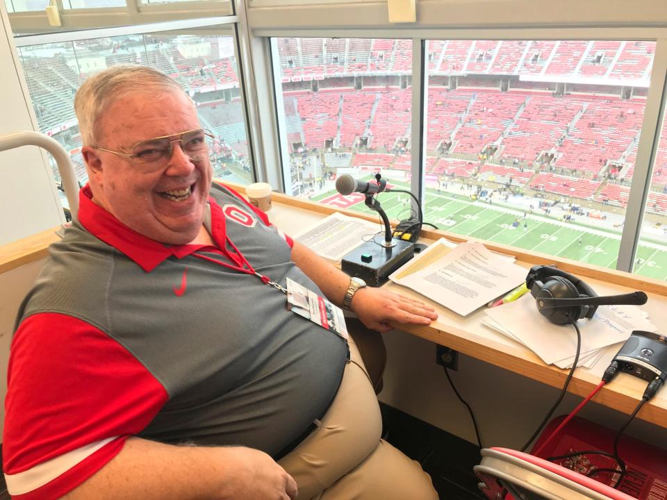 Bob Kennedyf was the public address announcer for Ohio State football games since 2003.