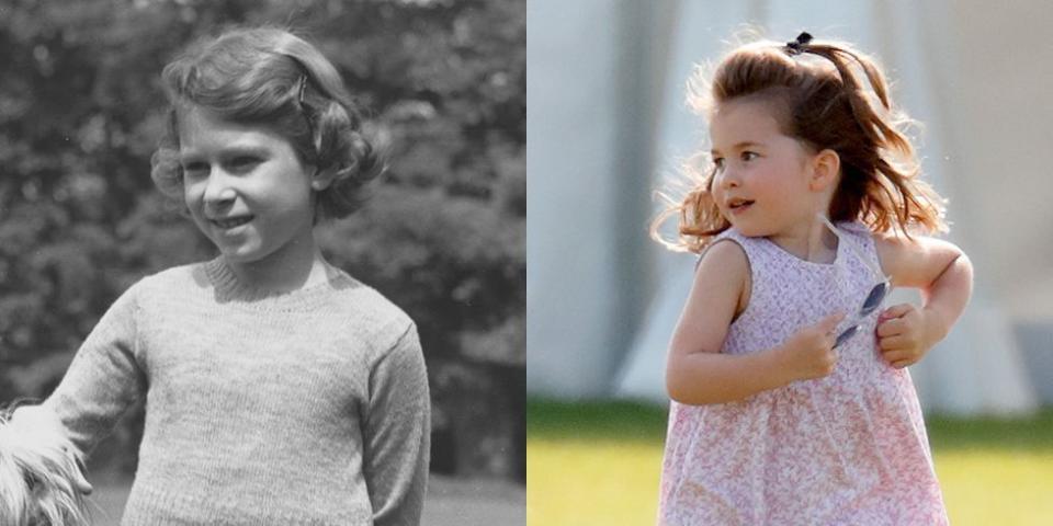 All Of the Times Princess Charlotte Looked Exactly Like Queen Elizabeth II