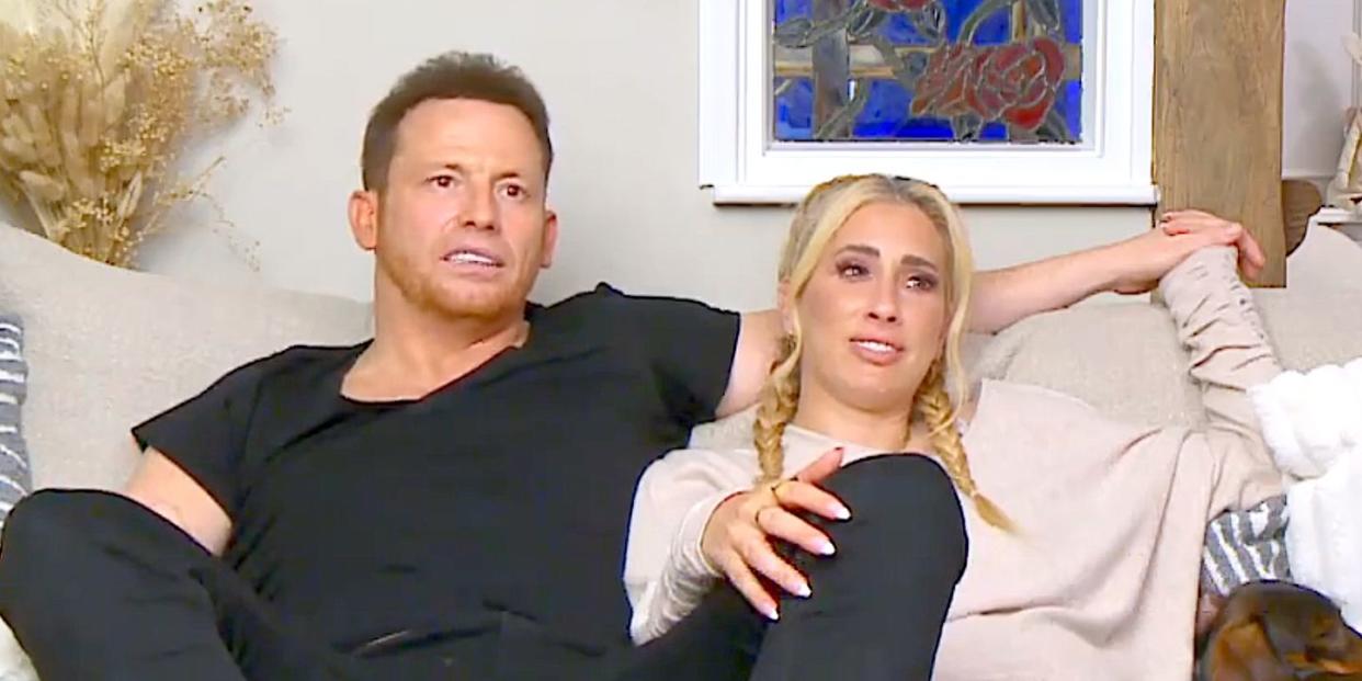 joe swash and stacey solomon on celebrity gogglebox