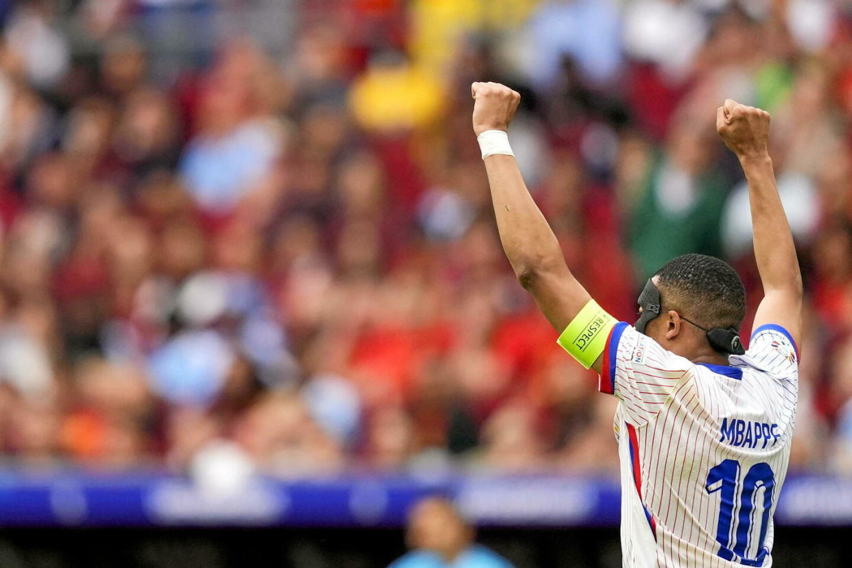 Kylian Mbappé lors du match contre la Belgique.  - Credit:Fabio Ferrari/LaPresse/Shutterst/SIPA / SIPA / Fabio Ferrari/LaPresse/Shutterst