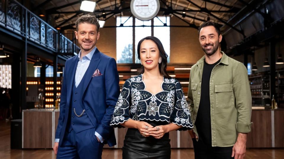 MasterChef judges Jock Zonfrillo, Melissa Leong and Andy Allen