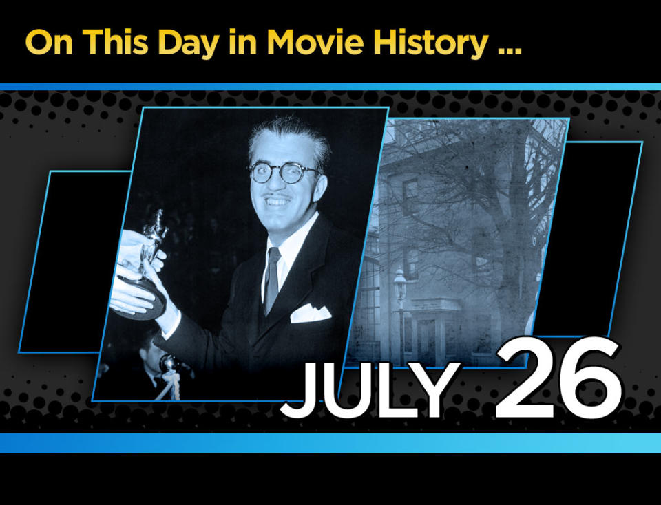 On this Day in Movie History July 26 Title Card