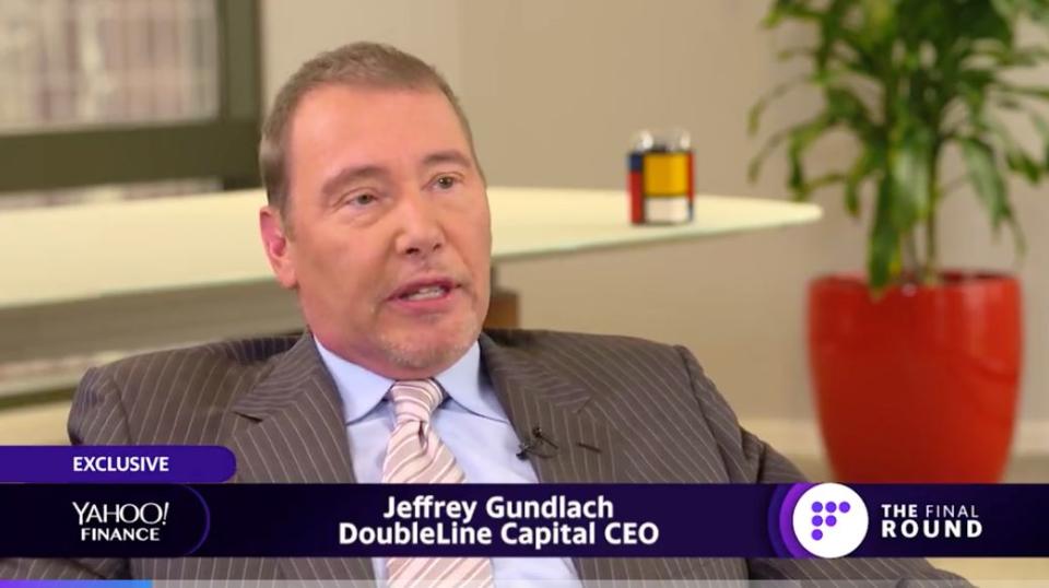 DoubleLine CEO and founder Jeffrey Gundlach sits down with Yahoo Finance's Julia La Roche for an exclusive interview. Source: Yahoo Finance