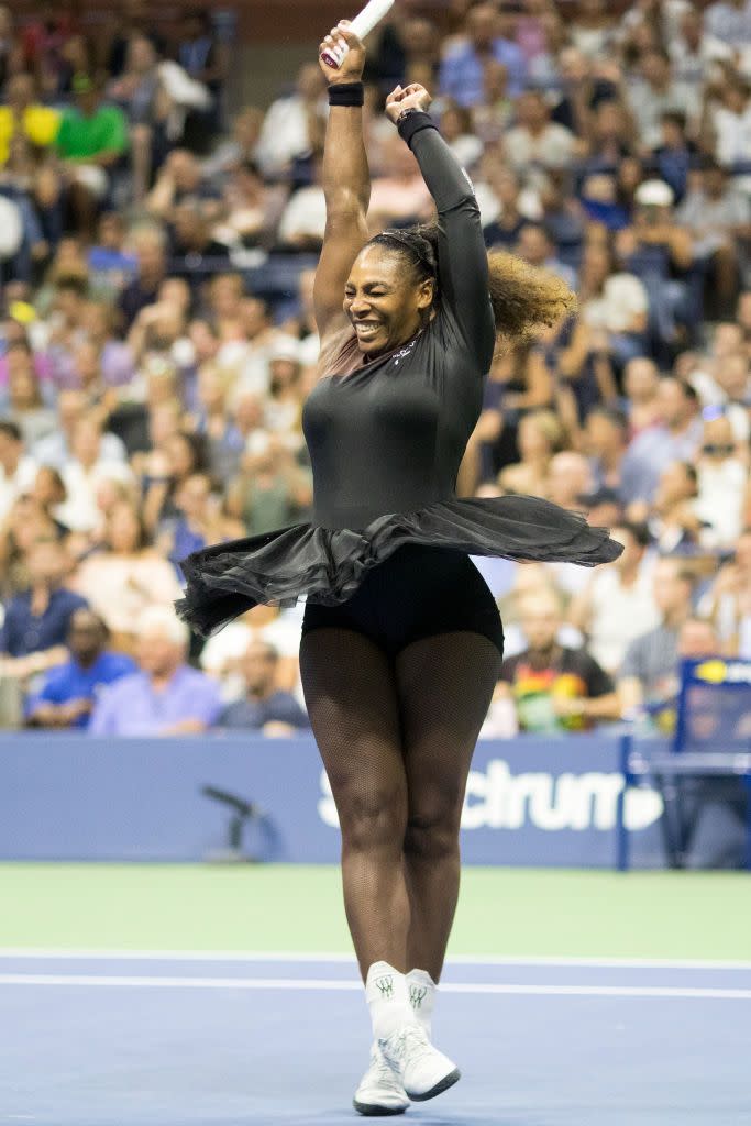 Serena Williams at the US Open, September 2018