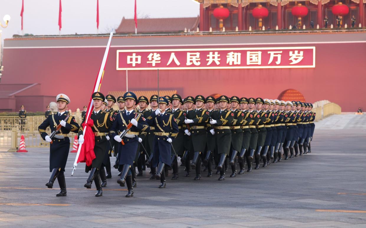 China is gearing up for a Chinese invasion