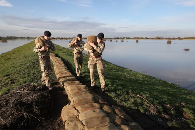 Flooding in the North of England