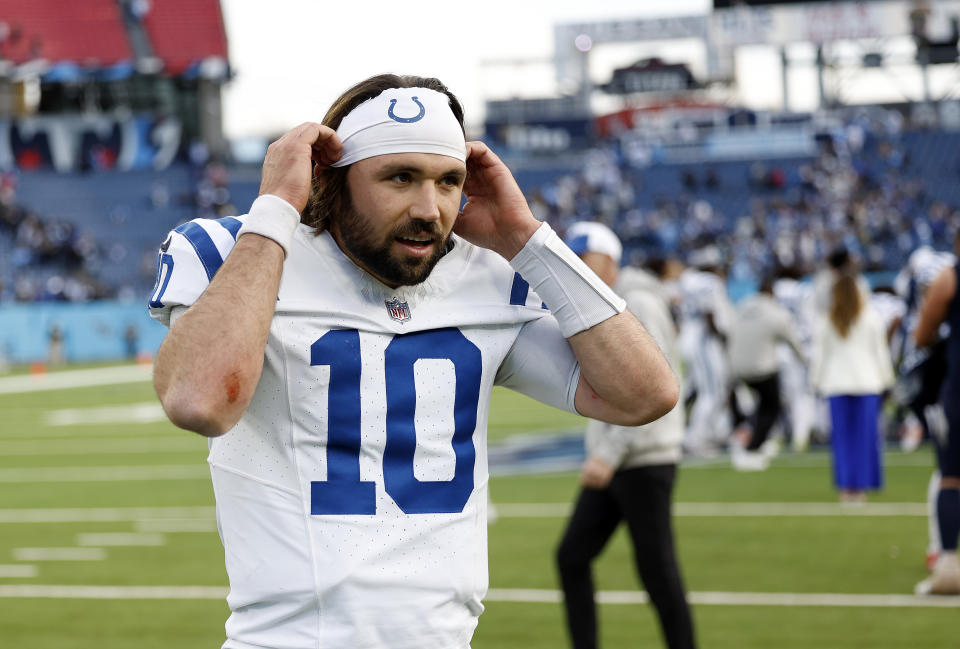 Gardner Minshew is reportedly a Las Vegas Raider. (Wesley Hitt/Getty Images)