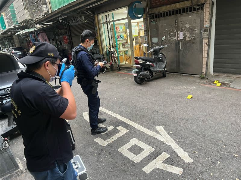 圤智雨17日報案在自家門口遭陌生人攻擊、毆打。（圖／圤智雨提供）