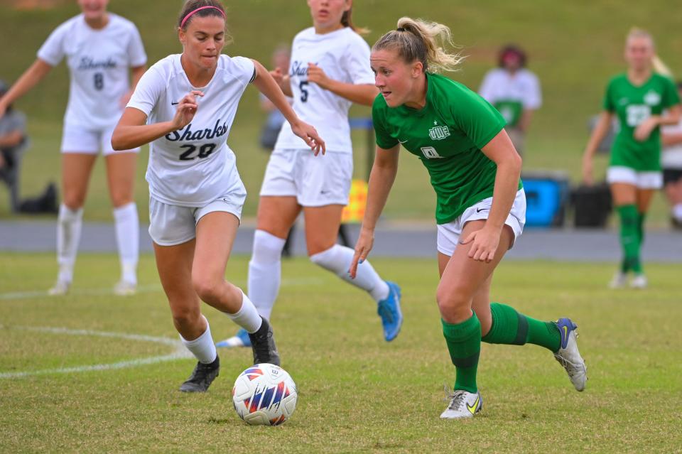 The University of West Florida women’s soccer team defeated Nova Southeastern University 2-1 in the second round of the NCAA Women’s Soccer Tournament on Saturday, Nov. 12, 2022 from the UWF Soccer Complex.