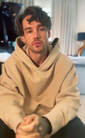 <p>Liam Payne/Twitter</p> Liam Payne shares an update with followers on X (formerly known as Twitter) on Aug. 25