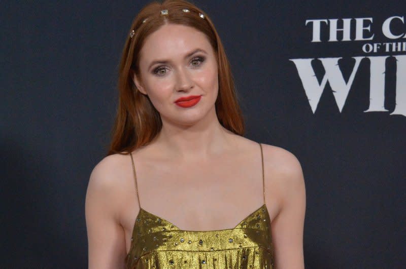 Karen Gillan attends the premiere of the drama "The Call of the Wild" in Los Angeles in 2020. File Photo by Jim Ruymen/UPI