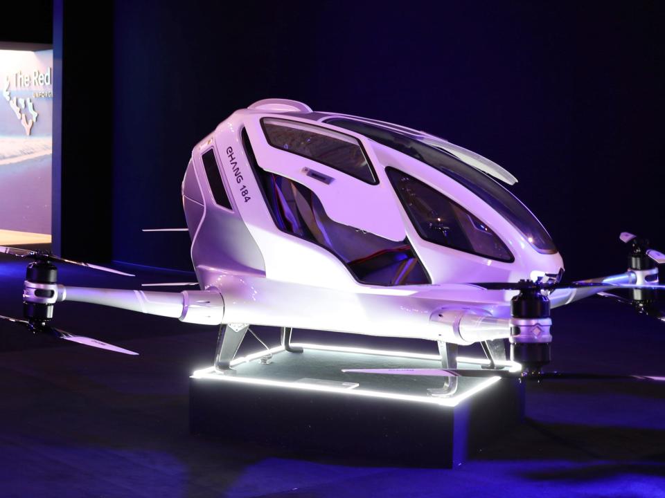 Saudi neom drone taxi bostock