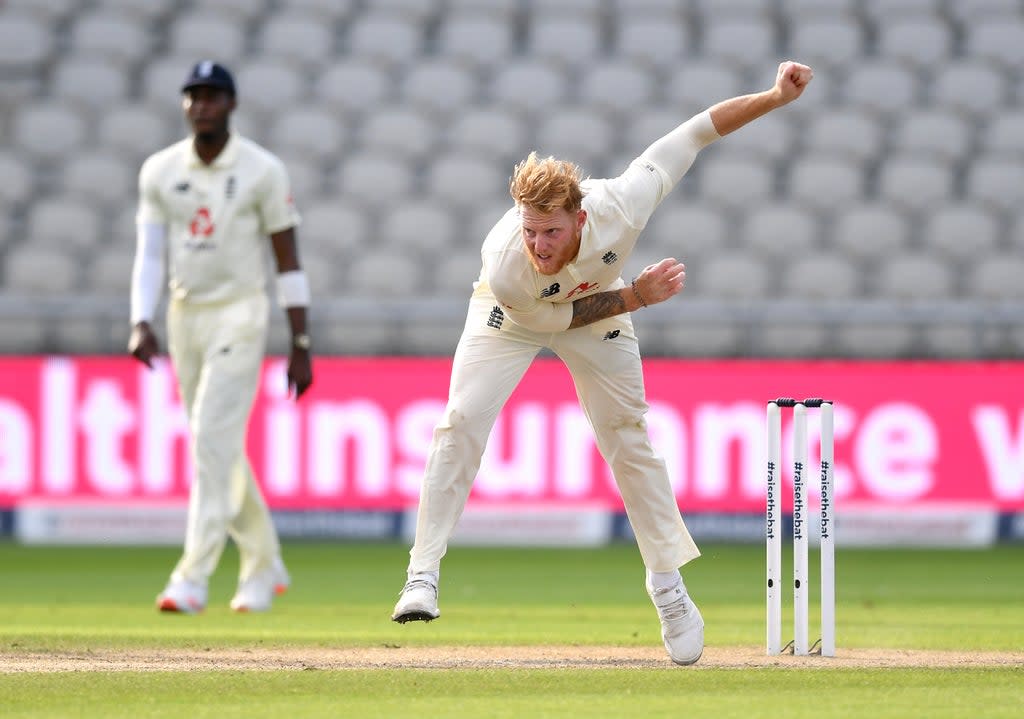 Stokes has had two operations to repair his fractured finger (PA Archive)