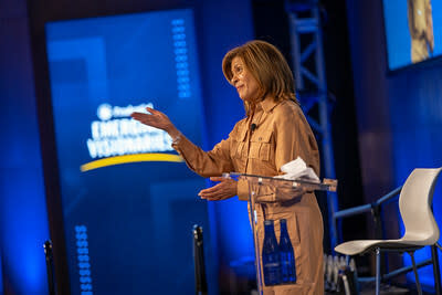 Hoda Kotb at the 2024 Prudential Emerging Visionaries Summit.