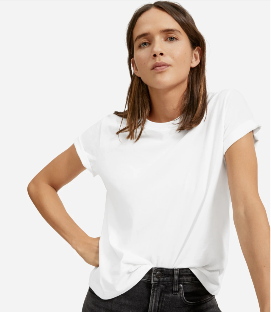 PHOTO: Everlane. The Organic Cotton Box-Cut Tee