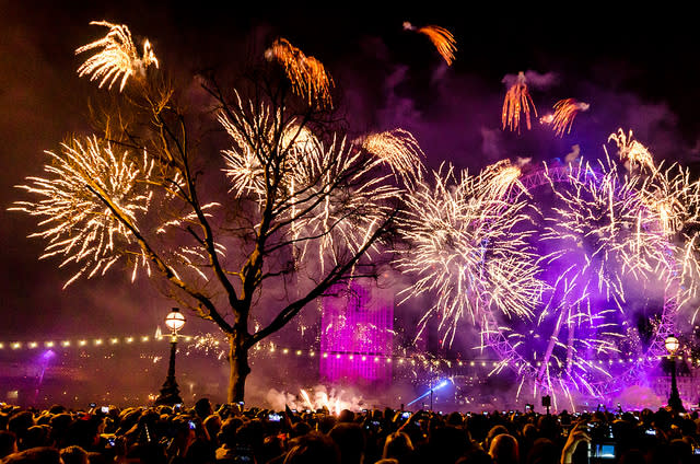 Watch the New Year’s Eve fireworks