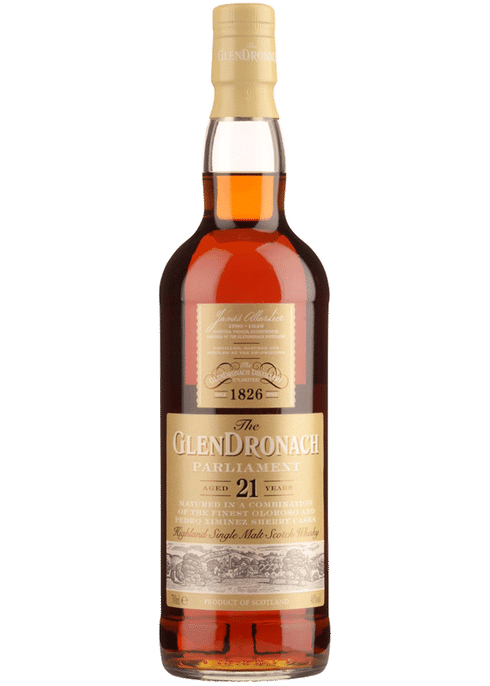 4) Glendronach 21 Year Parliament