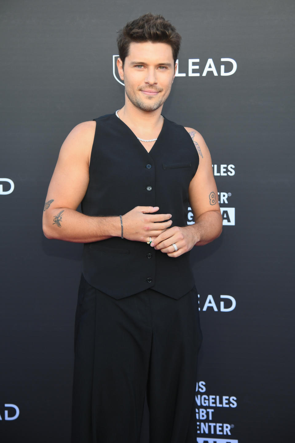 Ronen Rubinstein at The Los Angeles LGBT Center Gala held at Shrine Auditorium & Expo Hall on May 18, 2024 in Los Angeles, California