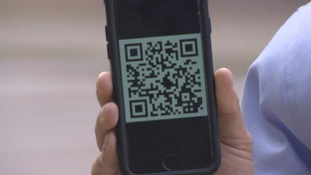 QR codes have now been restored to Saskatchewan's proof of vaccination certificates. (Kerry Campbell/CBC - image credit)