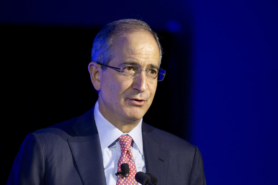 Brian Roberts, Chairman and CEO of Comcast, speaks at the conference 