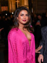 <p>Priyanka Chopra au défilé Valentino prêt-à-porter automne-hiver 2023-2024 à la Fashion Week de Paris. (Photo by Arnold Jerocki/Getty Images)</p> 