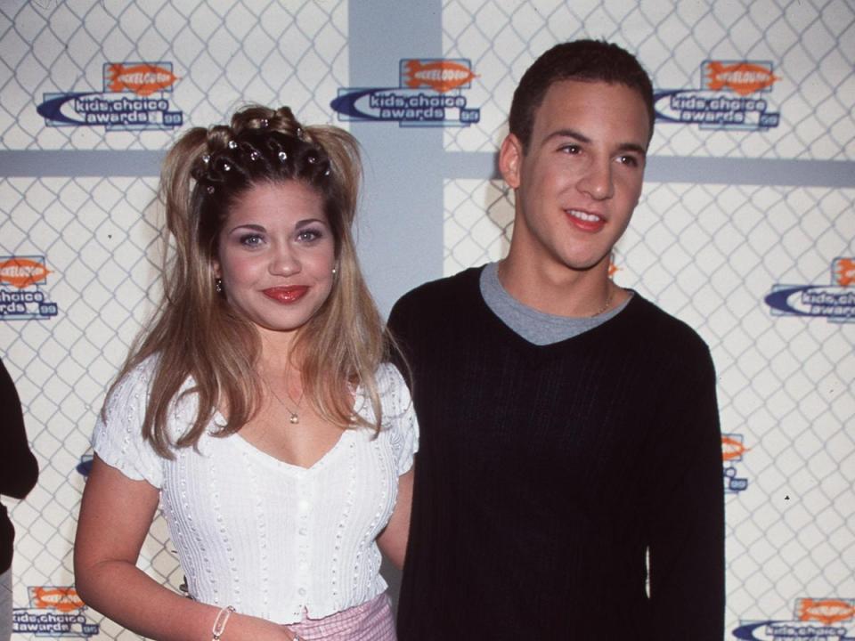 Danielle Fishel and Ben Savage in 1999 (Getty Images)