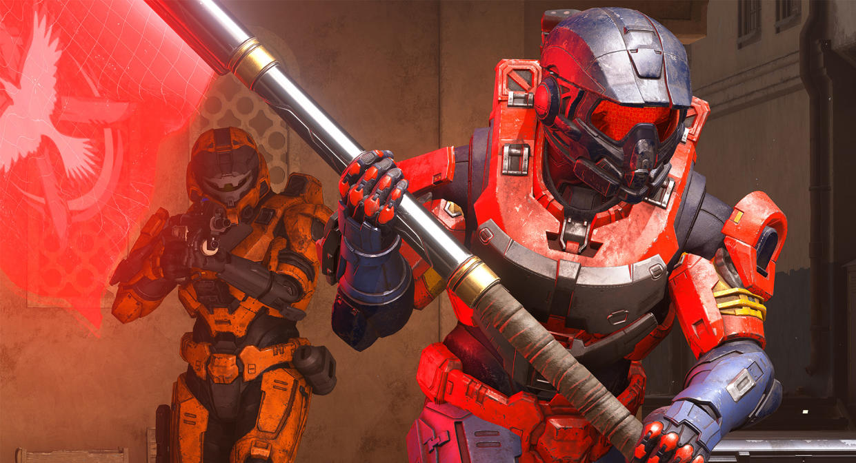 This game of capture the flag is a lot harder than you remember. (Photo: 343 Industries)