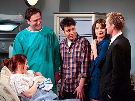 hospital baby himym