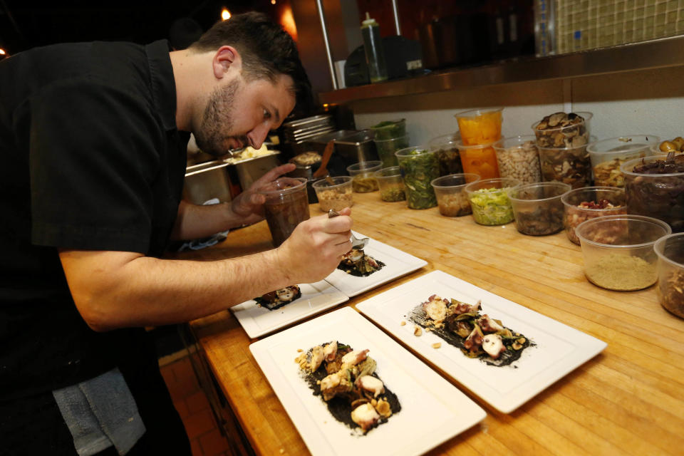 Chef Joe Tripp was nominated for five James Beard Foundation awards for his work at Alba and Harbinger.