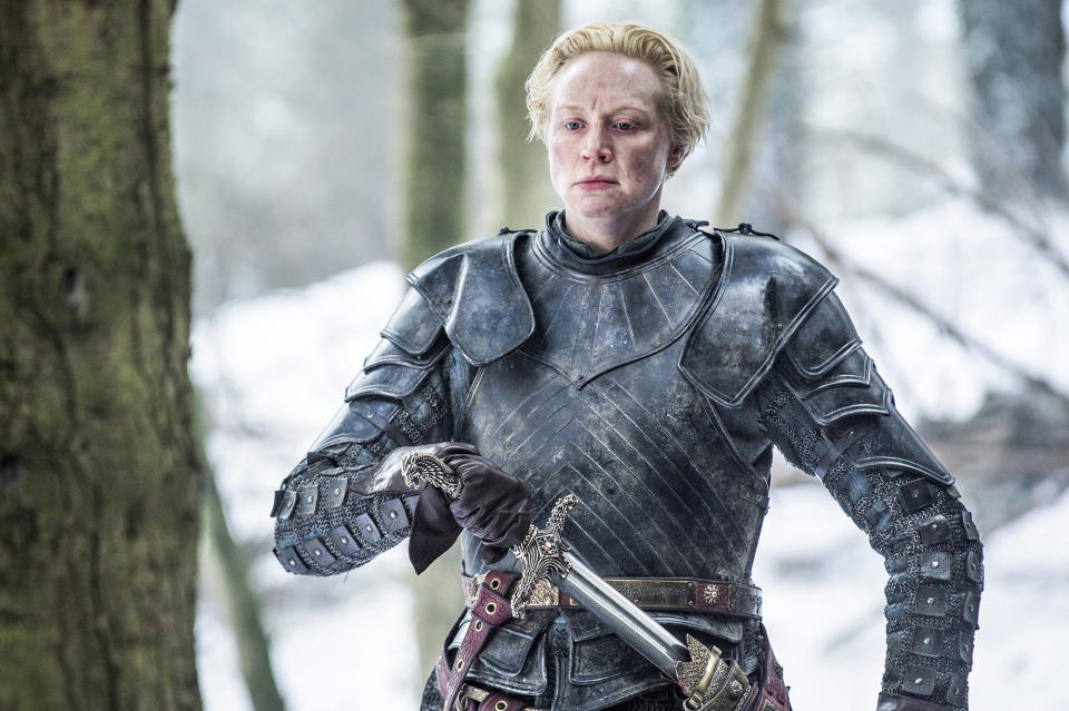 Brienne of Tarth with the Oathkeeper. | HBO.