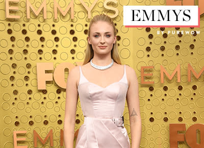 Sophie Turner suffers a MAJOR 'fashion emergency' on the Emmys red