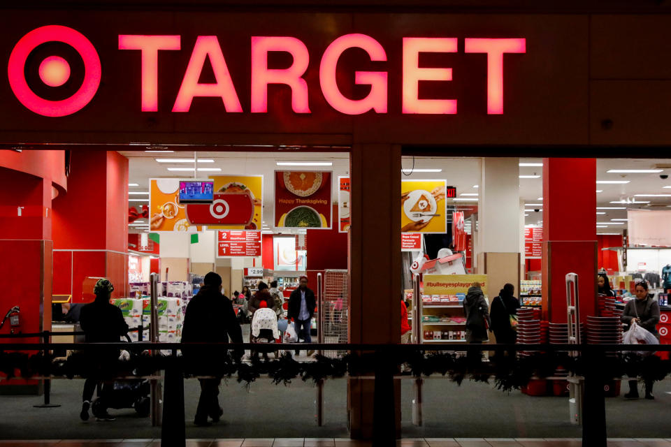 A Target store is seen in the Brooklyn borough of New York, U.S., November 14, 2017. REUTERS/Brendan McDermid/File Photo