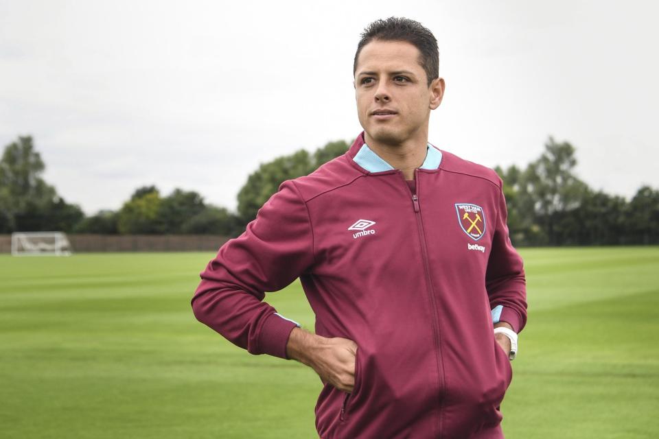 Proven goalscorer | Javier Hernandez has played in the Premier League before: West Ham United via Getty Images