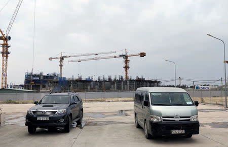 First phase of the resort project by Suncity is under construction at Hoiana, Vietnam March 26, 2018. Picture taken March 26, 2018. REUTERS/Farah Master