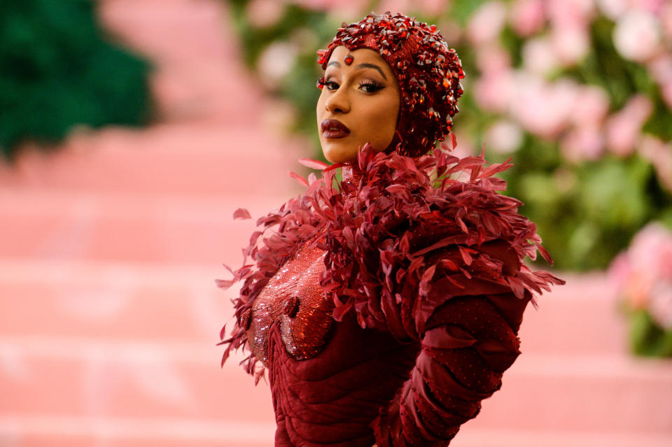 Cardi B attends the 2019 Met Gala celebrating Camp: Notes on Fashion at Metropolitan Museum of Art on May 6. (Photo: Ray Tamarra via Getty Images)