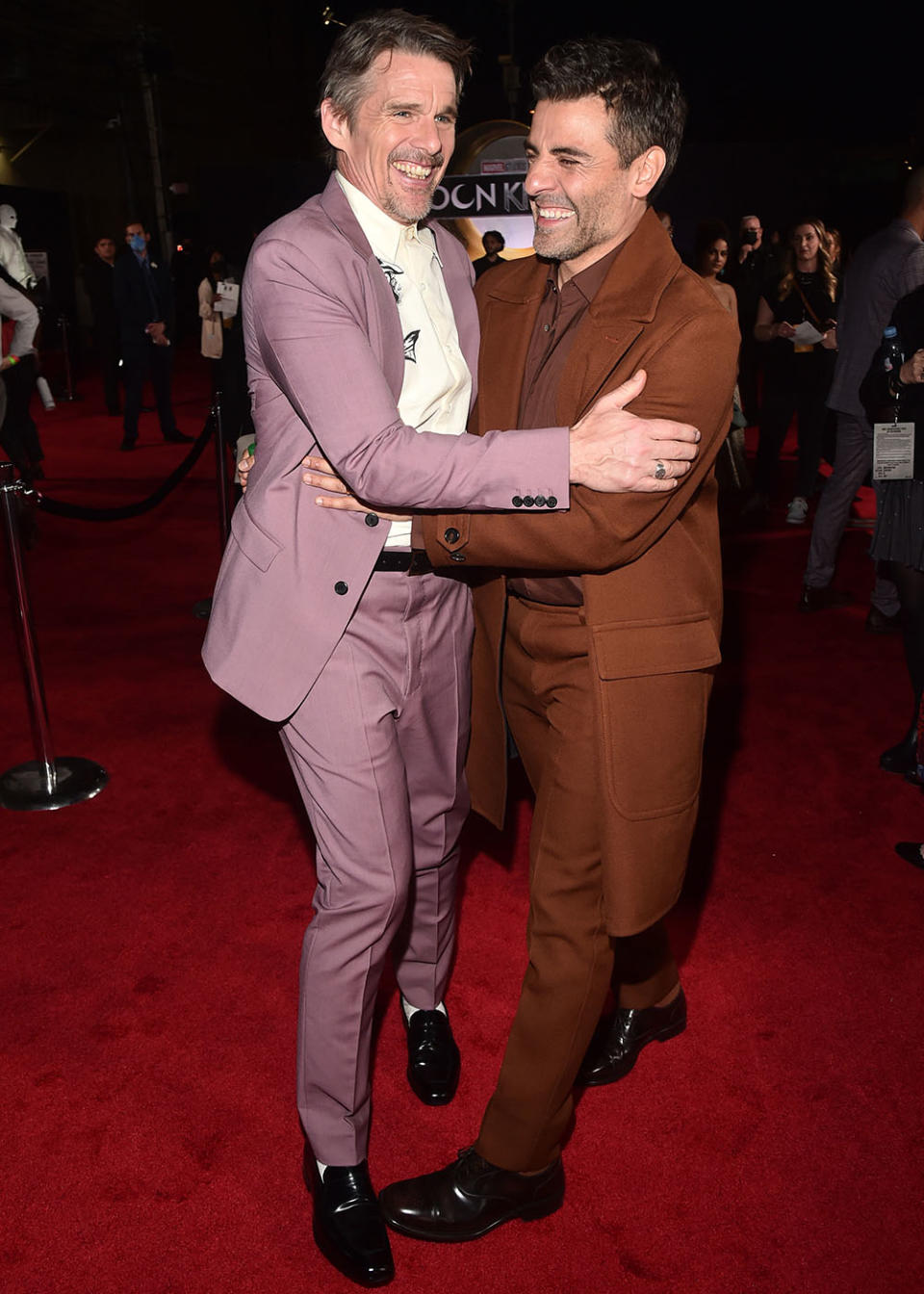 Ethan Hawke and Oscar Isaac - Credit: Alberto E. Rodriguez/Getty Images