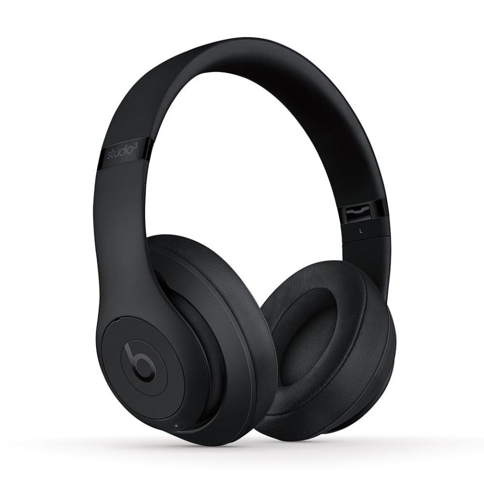 <p><a href="https://go.redirectingat.com?id=74968X1596630&url=https%3A%2F%2Fwww.walmart.com%2Fip%2FBeats-Studio3-Wireless-Noise-Cancelling-Headphones-with-Apple-W1-Headphone-Chip-Matte-Black%2F817684947&sref=https%3A%2F%2F" rel="nofollow noopener" target="_blank" data-ylk="slk:Shop Now;elm:context_link;itc:0;sec:content-canvas" class="link ">Shop Now</a></p><p>Beats Studio3 Wireless Noise Cancelling Headphones </p><p>walmart.com</p><p>$169.00</p><span class="copyright">Beats</span>