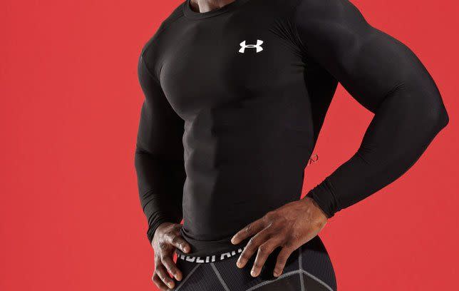 8) Wear compression gear.