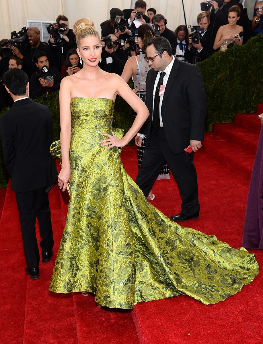 <h1 class="title">Ivanka Trump in Oscar de la Renta</h1><cite class="credit">Photo: Getty Images</cite>