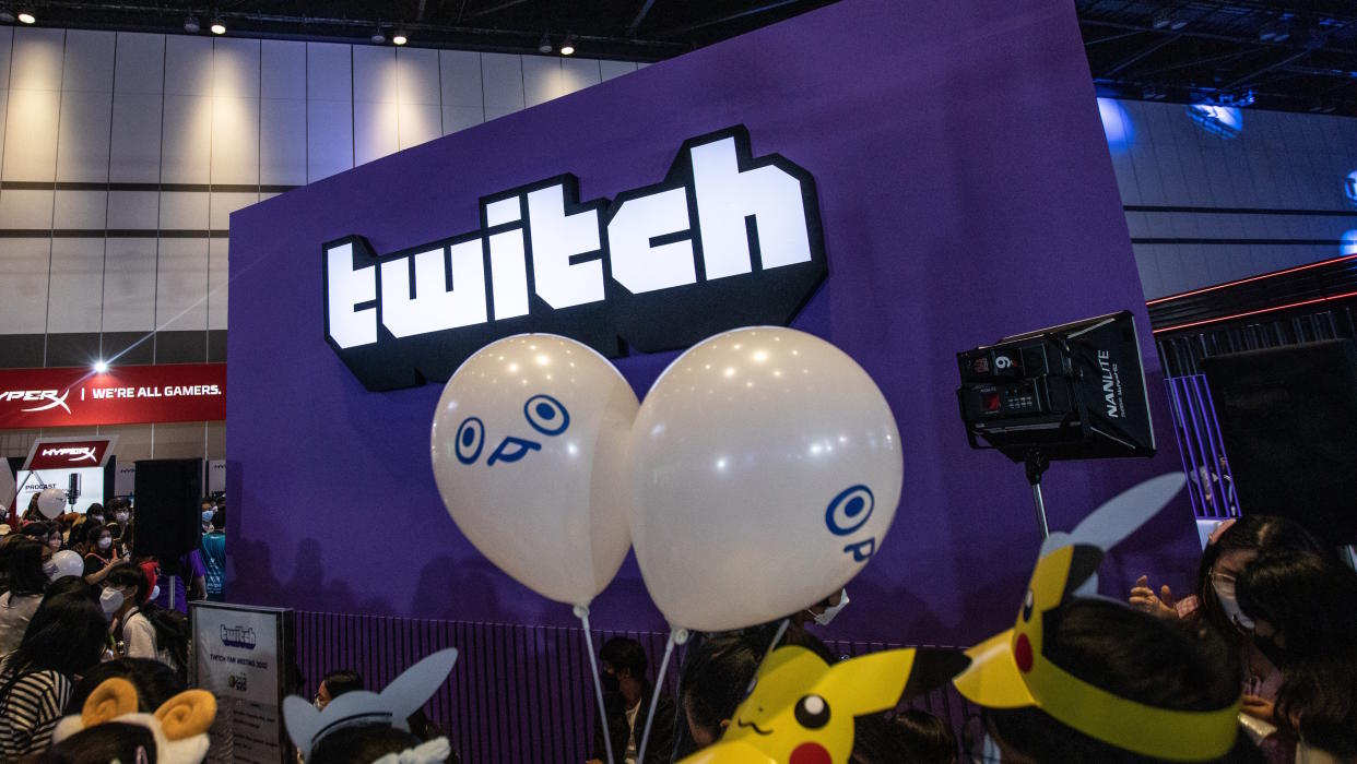  Twitch booth at Thailand Game Show 2022. 