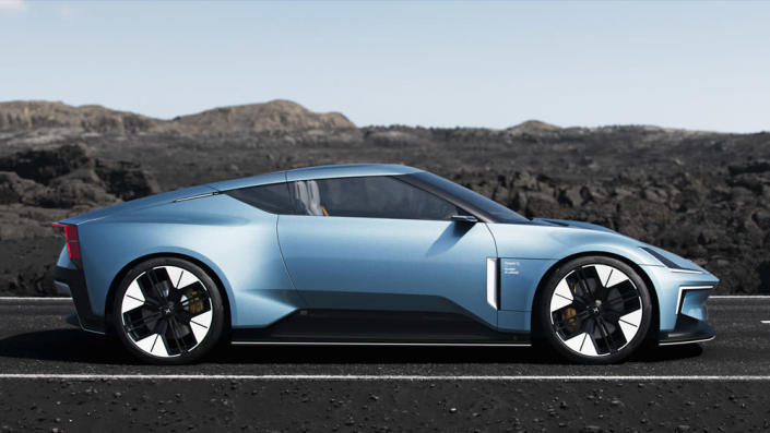 The all-electric Polestar O2 concept car. - Credit: Photo: Courtesy of Polestar.