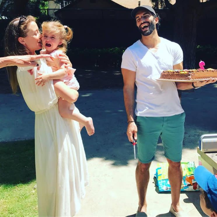 La pequeña ya tiene dos años de edad y es la primera hija del matrimonio Baldoni. Foto: Facebook.com/Justinbaldoni