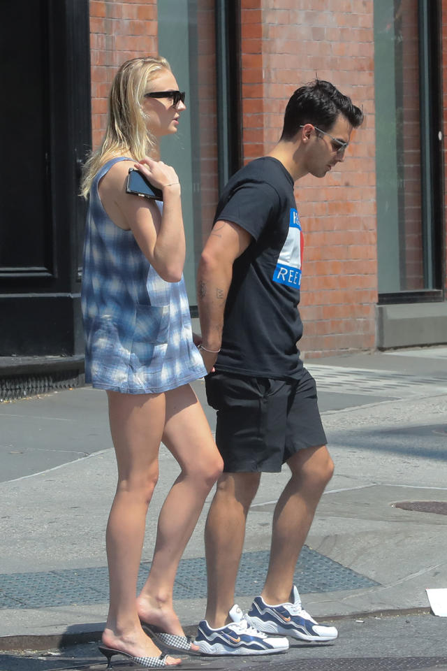 New York, NY, USA. 30th July, 2018. Sophie Turner out and about