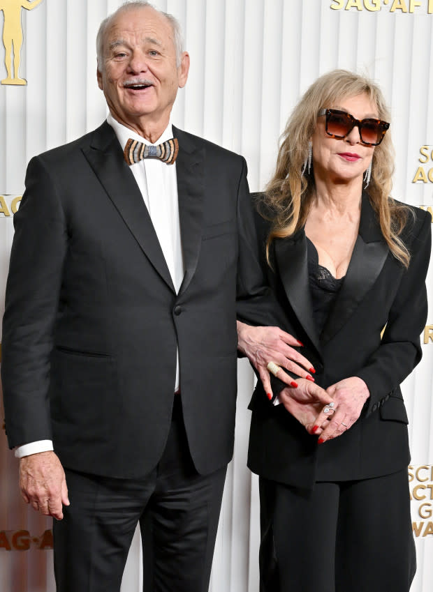 Bill Murray and Jeannie Berlin at the 2023 SAG Awards<p><a href="https://www.gettyimages.com/detail/news-photo/bill-murray-and-jeannie-berlin-attend-the-29th-annual-news-photo/1469962029?adppopup=true" rel="nofollow noopener" target="_blank" data-ylk="slk:Axelle/Bauer-Griffin/FilmMagic;elm:context_link;itc:0;sec:content-canvas" class="link ">Axelle/Bauer-Griffin/FilmMagic</a></p>