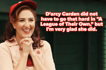 D'Arcy Carden in "A League of Their Own"