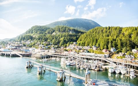 Ketchikan, Jane's first port of call - Credit: istock