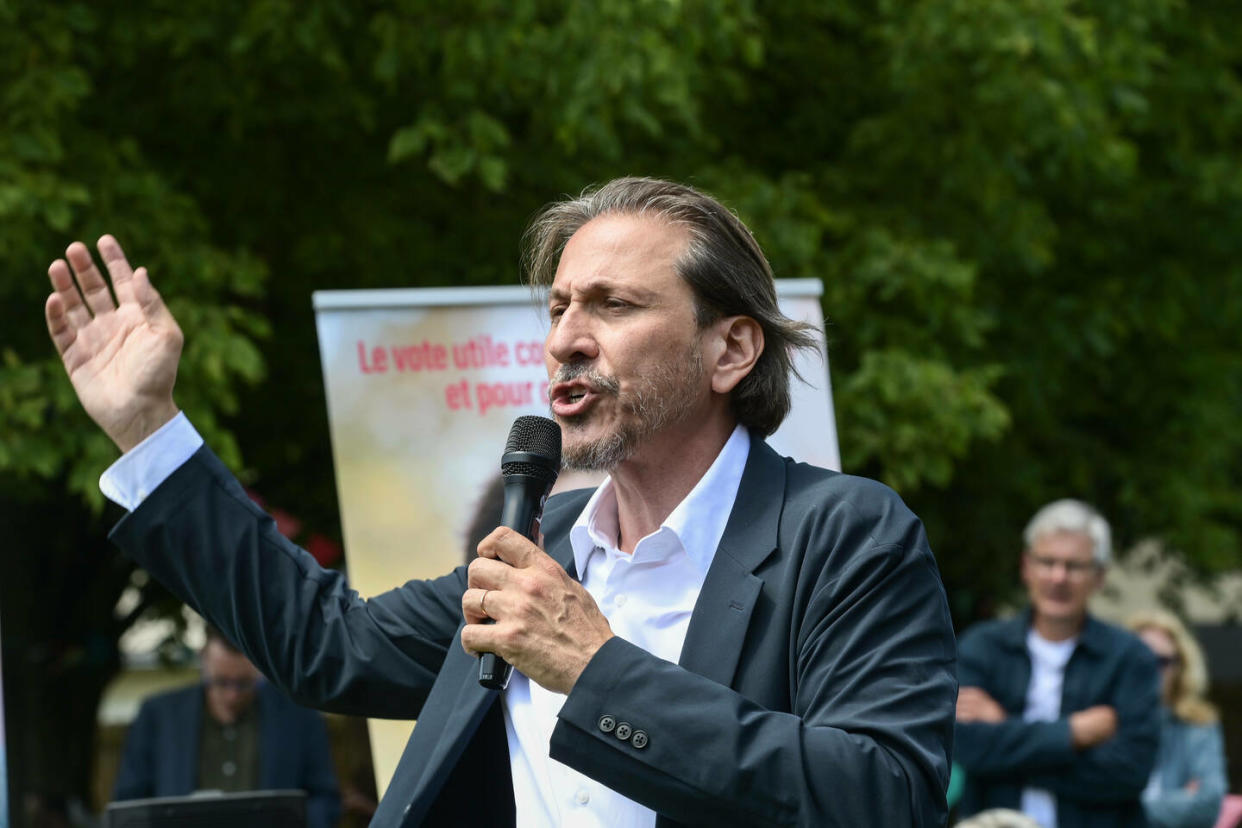 Député sortant, Jérôme Guedj est en tête du premier tour des élections législatives, dans la 6e circonscription de l'Essonne.  - Credit:ISA HARSIN/SIPA / SIPA / ISA HARSIN/SIPA