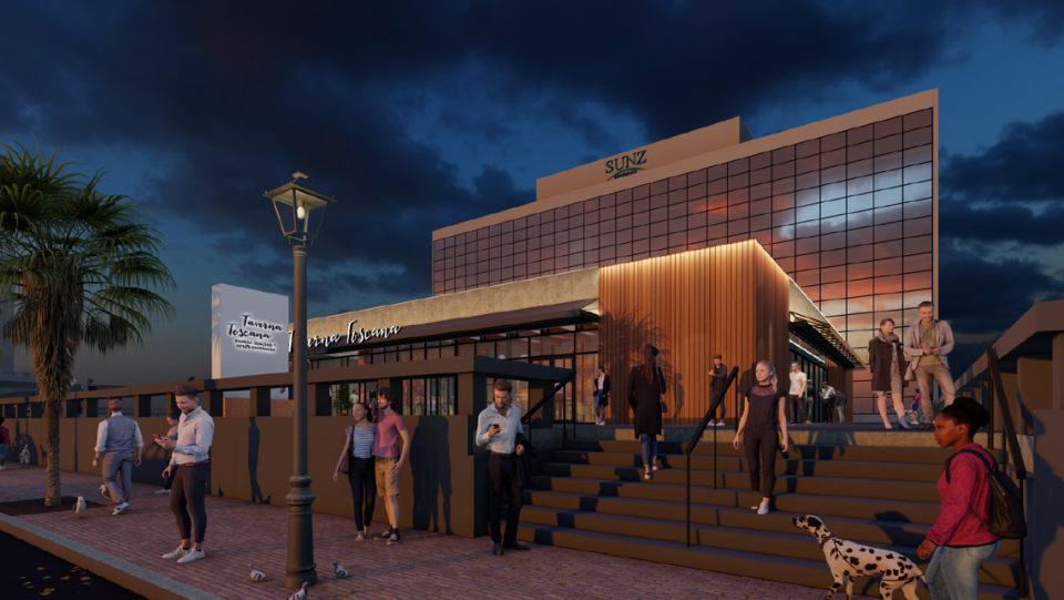 Taverna Toscana, an upscale Italian steakhouse and seafood restaurant from celebrity chef Fabio Viviani, is slated to open in early 2024 in downtown Bradenton.  
